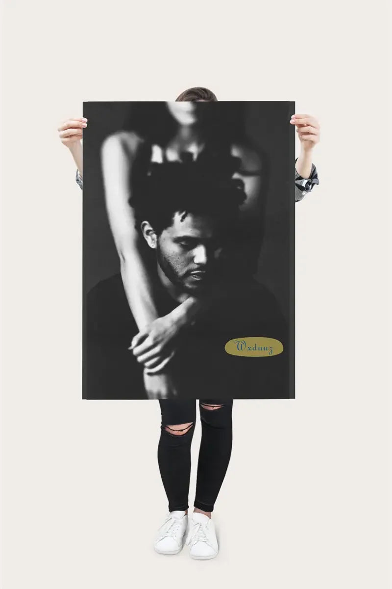 Póster The Weeknd Álbum de música Pop Rap Hip Hop Cantante Fotos de la vida Decoración de la pared Impresión de lienzo para el hogar Cuadros para sala de estar