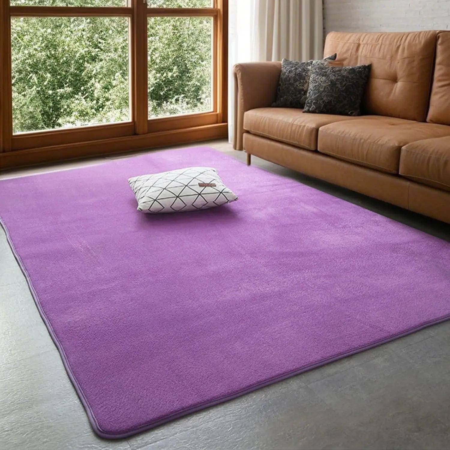 Alfombras de coral VIKAMA, antideslizantes de bajo amueblamiento para dormitorio, sala de estar, calefacción de suelo en habitación infantil, dormitorio universitario, decoración del hogar, alfombra eléctrica.