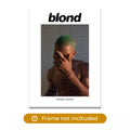 Musique d'Inspiration Moderne Frank Ocean Album Chic Blonde Décoration Murale Cadres en Aluminium Impressions sur Toile Affiche Peinture Salon Décoration Maison