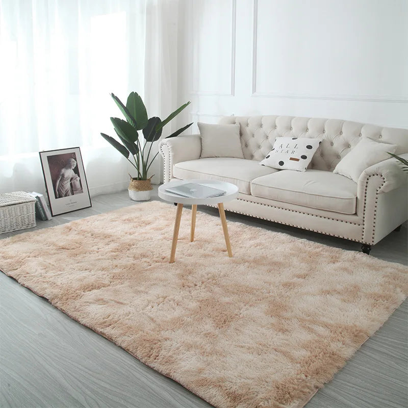 Machine Washable Upgrade Rugs for Bedroom, Grey, Fluffy Shaggy Soft Area Rug, Gray Non-Slip Indoor Floor Carpet for everywhere