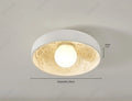 Lámpara de techo LED europea simple y creativa, estilo crema, para sala de estar, comedor, pasillo, porche, iluminación decorativa.