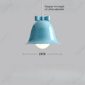 Lustre européen moderne simple LED en forme de cloche pour salon, salle à manger, bar, chambre à coucher, chevet, éclairage décoratif