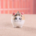 Pot de fleurs en céramique mignon chat, pots de plantes succulentes, vase, pots d'animaux de dessin animé de simulation, jardinières pour plantes d'intérieur, décoration de la maison