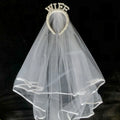 Future mariée Couronne de perles Serre-tête Enterrement de vie de jeune fille Fête de célibataire Douche nuptiale Dîner de répétition de mariage Décoration Cadeau
