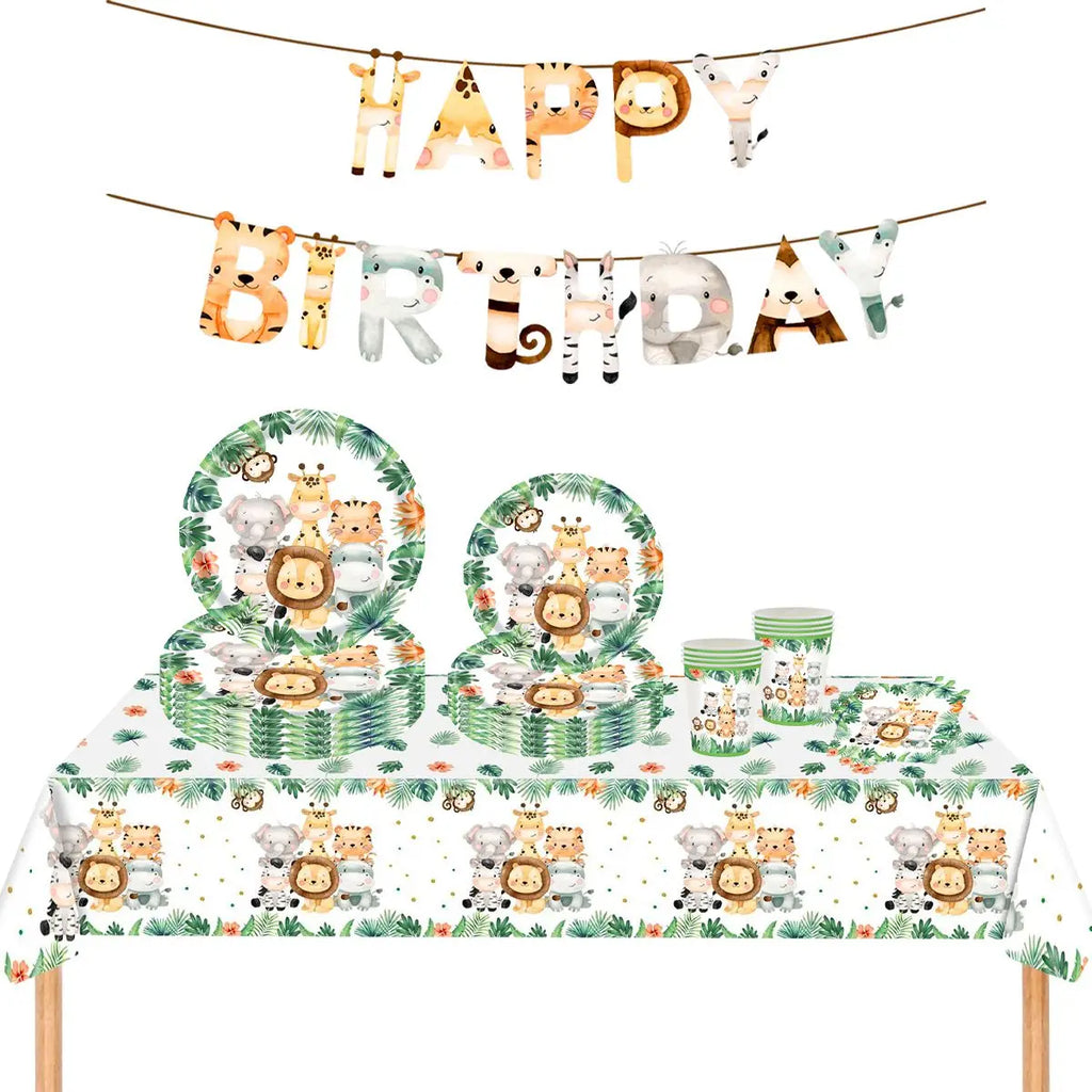 Porte-clés animaux de la jungle Porte-clés animaux de safari Lion Girafe Éléphant Porte-clés Décoration de fête d'anniversaire animaux Fête de naissance