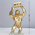 Creative Animal Monkey Sculpture, Simulation Resin Statue, Art Collectible Ornaments, Figurine, Decor