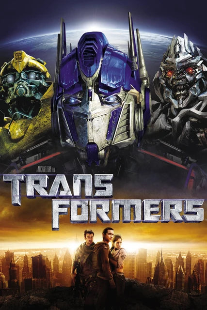 El póster clásico original de la película Transformers: Impresión y pintura en lienzo para dormitorio, paisaje deportivo, oficina, decoración del hogar