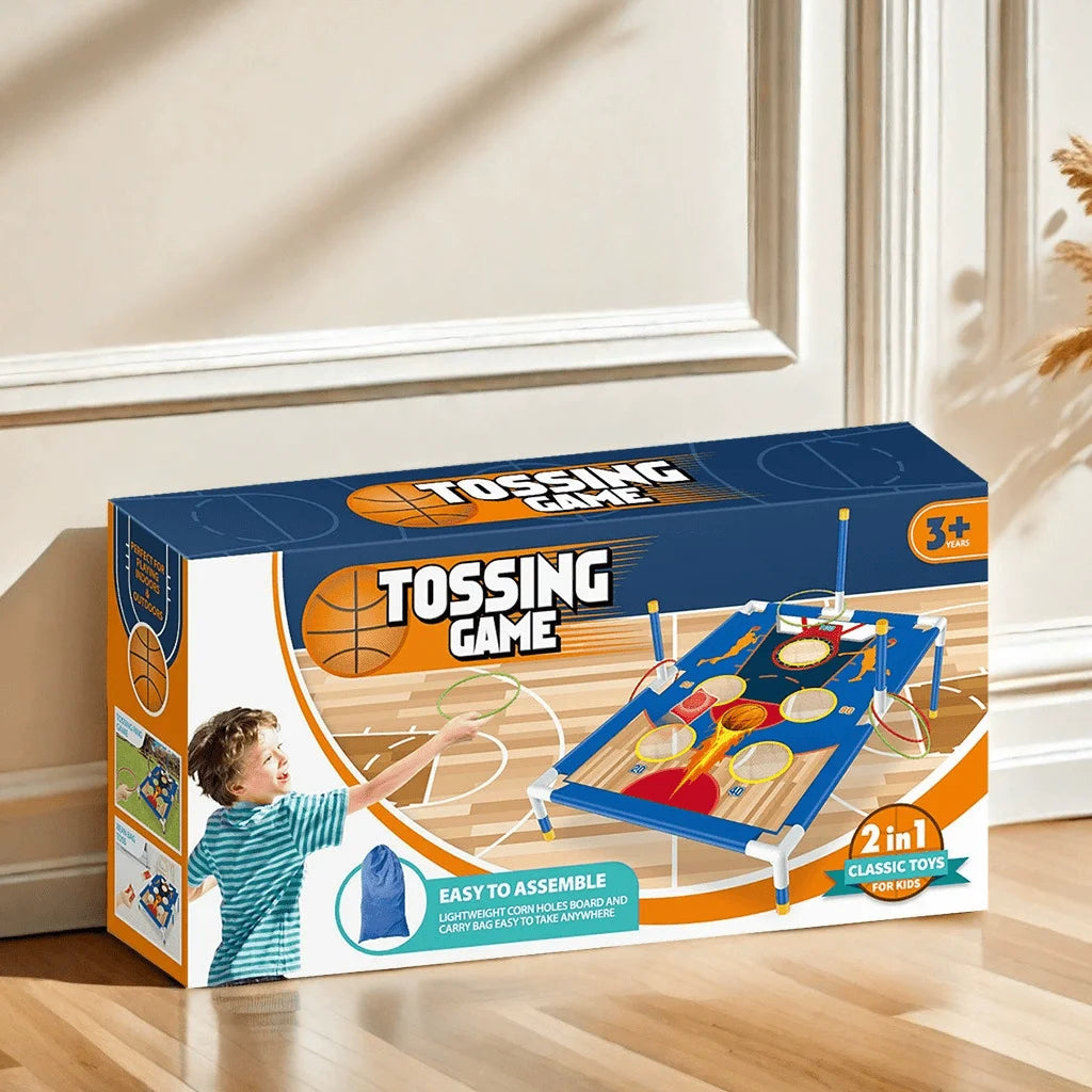 Jeu de lancer de sacs de sable, jouets portables pour adultes pour garçons et filles de 3 ans et plus, ensemble de jeu de sacs de haricots, le meilleur cadeau pour les enfants