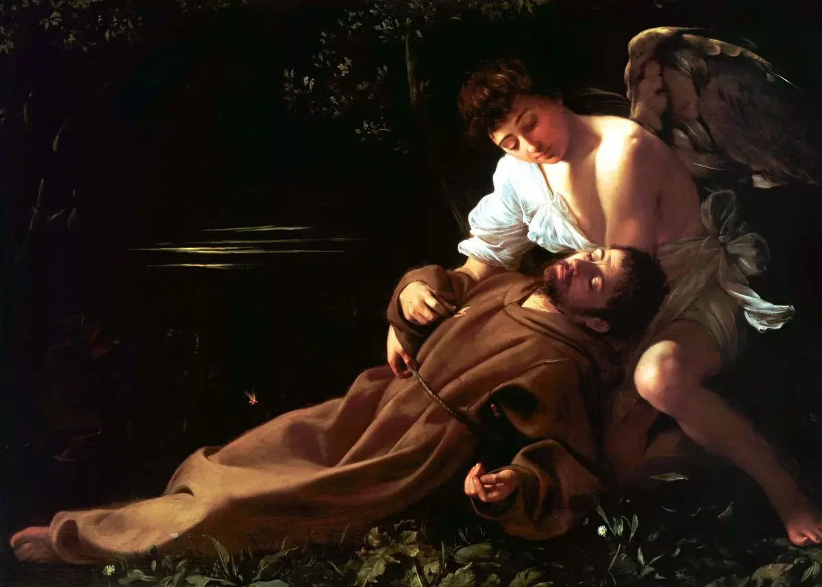 Classic, Vintage, Wall Art, Caravaggio Oil Painting, HD Canvas Printed Poster, Home Living Room Bedroom Decoration, Wall Art