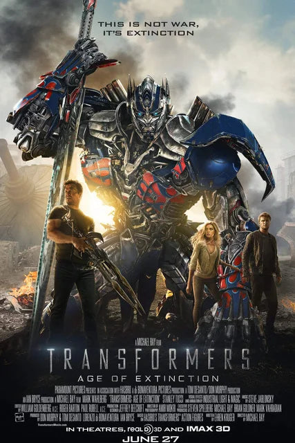 El póster clásico original de la película Transformers: Impresión y pintura en lienzo para dormitorio, paisaje deportivo, oficina, decoración del hogar