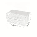 6 - Étagère à épices détachable à compartiments. Grande capacité pour le rangement des assaisonnements dans le réfrigérateur, les armoires et sur le comptoir. Organisateur pratique.