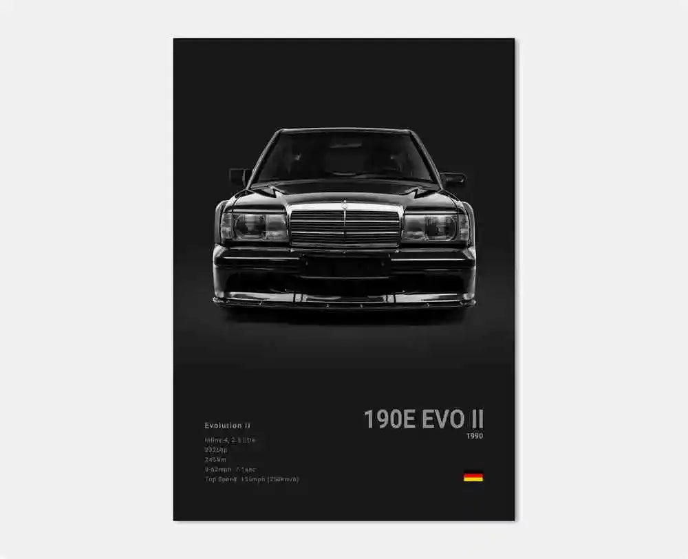 Classic Luxury Black and White Sports Car Wall Art G63 SL Gtr Sedan HD Canvas Painting Poster and Printed Home Living Room Decor
