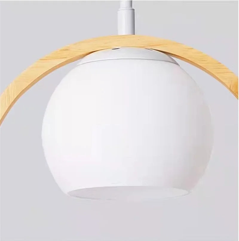 Suspension japonaise en bois, luminaire de chevet pour chambre à coucher, bar de cuisine, lampe à suspendre avec décoration oiseau en résine, pour escalier, porche, livraison directe.