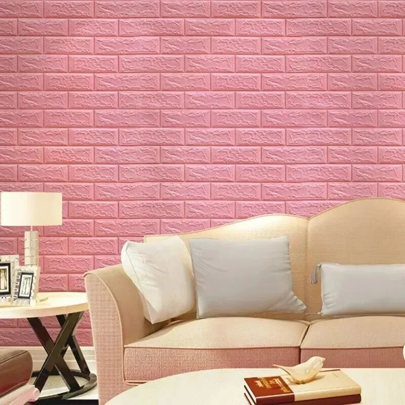Pegatinas de pared impermeables de PVC para decoración de cocina, dormitorio, sala de estar, de 70cmx1/2/3/5/10m para papel tapiz de habitación de niños, decoración del hogar