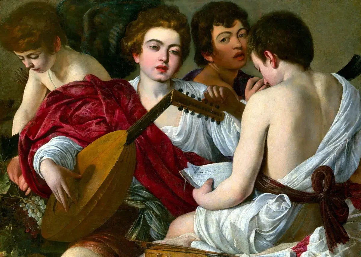 Classic, Vintage, Wall Art, Caravaggio Oil Painting, HD Canvas Printed Poster, Home Living Room Bedroom Decoration, Wall Art