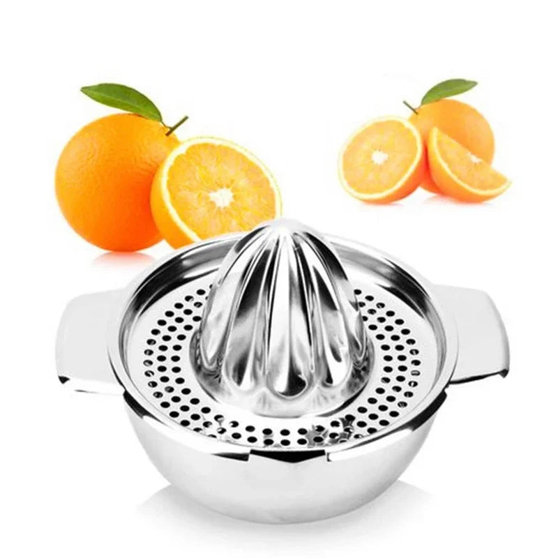 Exprimidor Manual de Limón de Acero Inoxidable para Naranja, Exprimidor de Cítricos, Escariadores, Exprimidor de Frutas y Verduras, Taza, Utensilio de Cocina