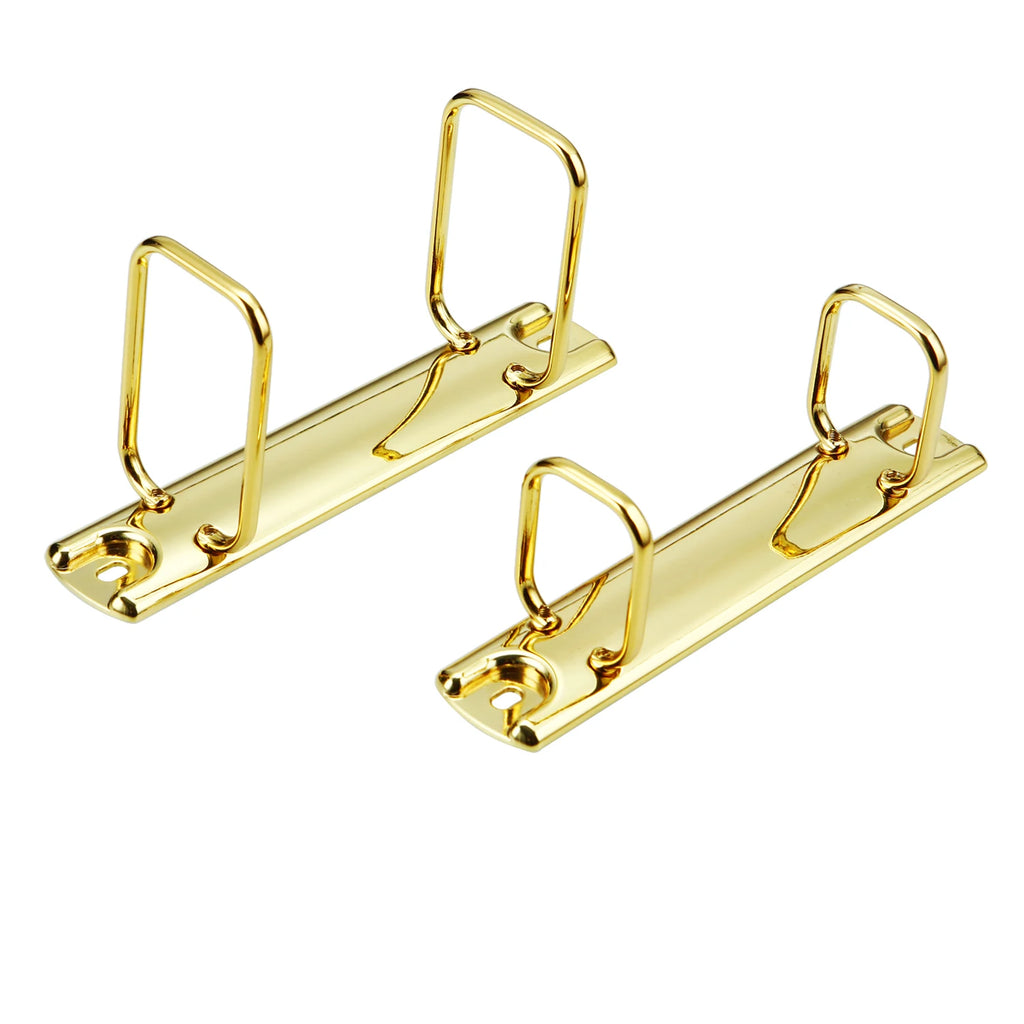 Anillas de encuadernación A4/A7 de metal para hojas sueltas, clips de encuadernación de 2 agujeros, carpeta de archivo espiral, clips para álbumes de bricolaje y diarios, papelería para cuadernos de anillas