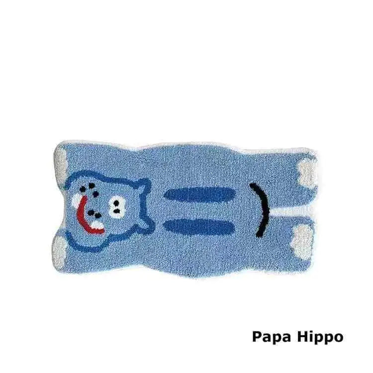 Alfombra de imitación de cachemira de animales de dibujos animados Vikama, suave y cómoda, manta para cama de dormitorio, regalo de inauguración de la casa para niños, decoración del hogar