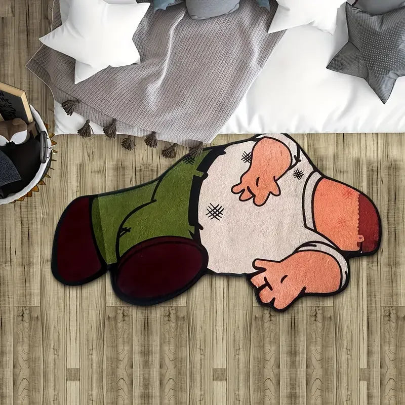 Tapis de personnage d'anime VIKAMA, doux, antidérapant, pour chambre et bureau, paillasson essentiel pour les amateurs d'anime, décoration d'intérieur