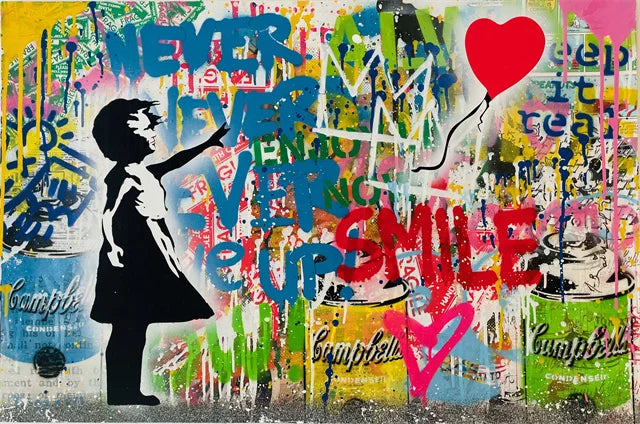 Banksy Street Art Canvas Paintings Sneakers Mouth Ballon Girl Graffiti Pop Art Posters Prints Cuadros Wall Art Home Decoration