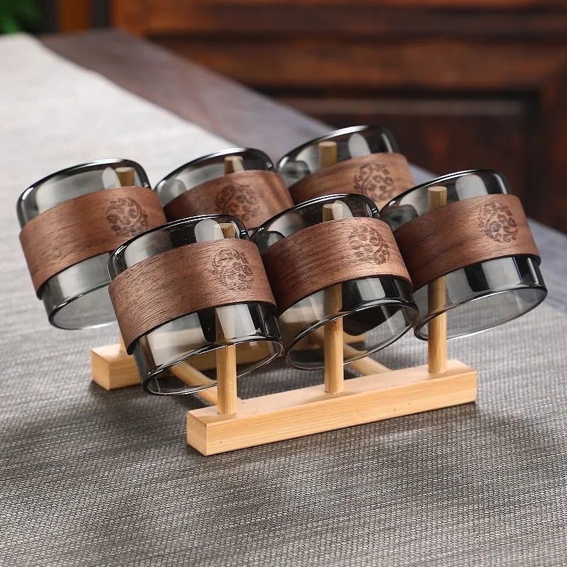 Verre de luxe résistant aux hautes températures, résistant à la chaleur et anti-brûlure pour un usage domestique, convient aux tasses à thé du propriétaire de thé Gongfu