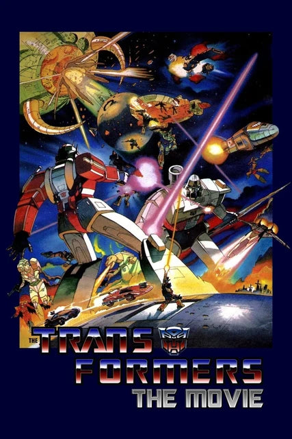 El póster clásico original de la película Transformers: Impresión y pintura en lienzo para dormitorio, paisaje deportivo, oficina, decoración del hogar