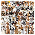 10/30/50 Pièces Autocollants Drôles Mignons pour Animaux de Compagnie, Stickers Graffiti Chien, Dessin Animé, pour Ordinateur Portable, Cahier, Valise, Téléphone, Agenda, Papeterie, Jouet pour Enfants
