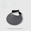 Nouveauté 2025 ! Chapeau de soleil pliable à large bord sans couture anti-UV – Casquette de voyage en nylon à séchage rapide – Ne laisse aucune marque – Cadeau d'été pour femme