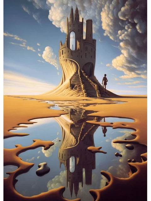 Surréalisme Œuvre d'Art Célèbre de Salvador Dalí Affiches et Impressions Toile Peinture Tableaux Muraux pour Salon Décoration Intérieure