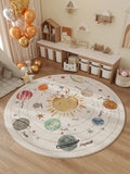 VIKAMA Alfombra de Invierno para Habitación de Niños, Alfombra de Noche para Dormitorio, Cojín Impermeable para Silla Giratoria, Decoración del Hogar