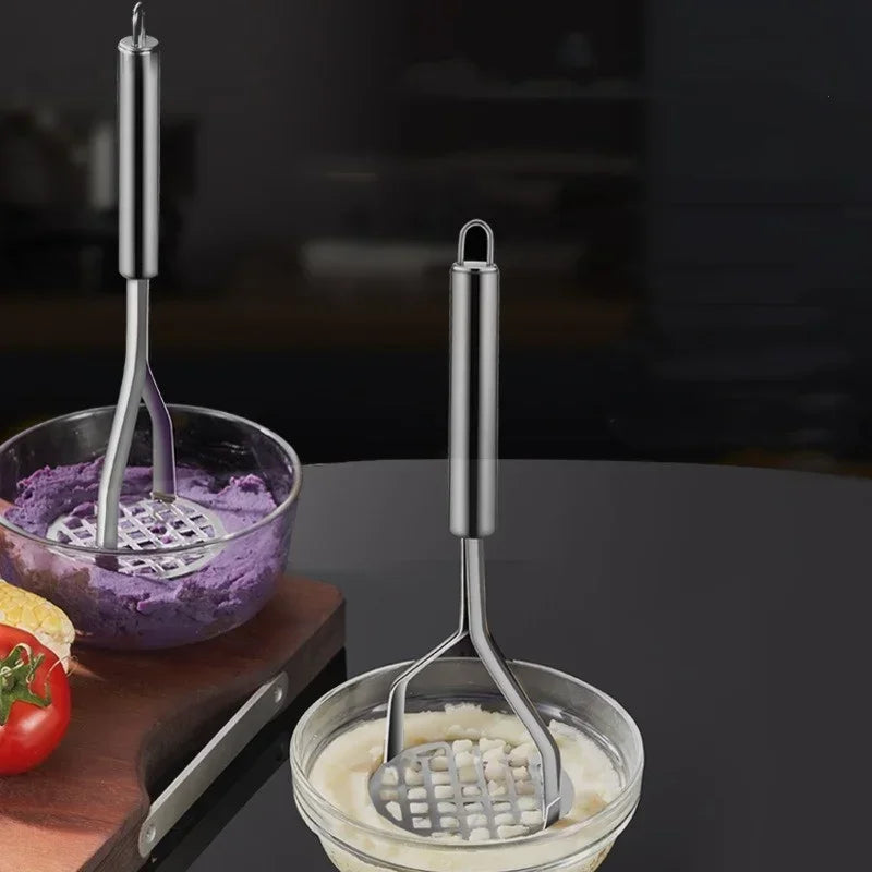 Outil de cuisine créatif pour purée de pommes de terre, presse-agrumes en acier inoxydable, écraseur de pommes de terre, poussoir à fruits, Cocina Cozinha