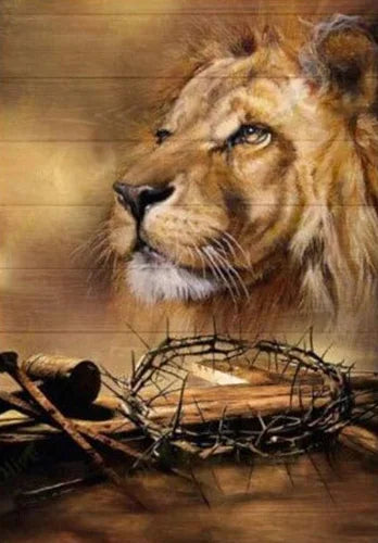 Classic Christian Wall Art Bible Jesus Lion And Warrior Oil On Canvas Posters And Prints Living Room Decoration Gifts