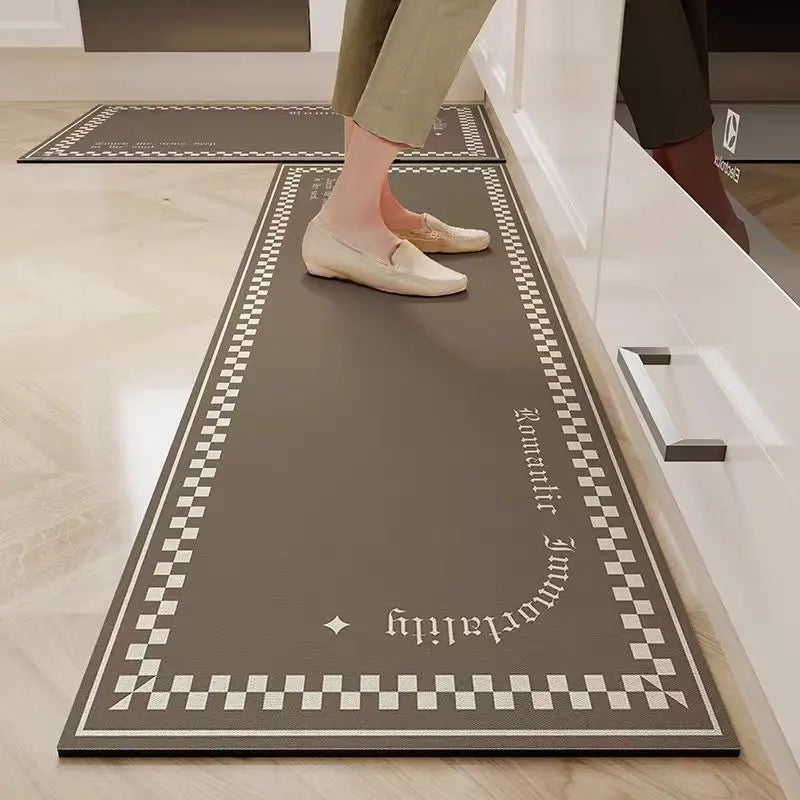 Alfombrilla de Diatomita Antideslizante, Absorbente de Agua y Aceite, para Puerta de Cocina VIKAMA, Alfombrillas Absorbentes para Baño
