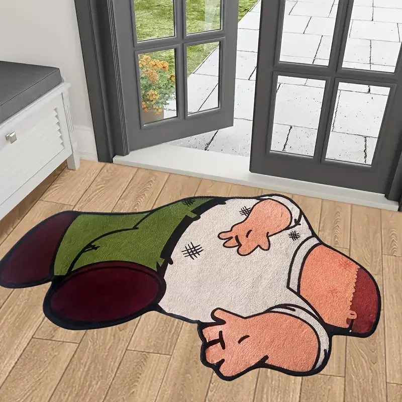 Tapis de personnage d'anime VIKAMA, doux, antidérapant, pour chambre et bureau, paillasson essentiel pour les amateurs d'anime, décoration d'intérieur