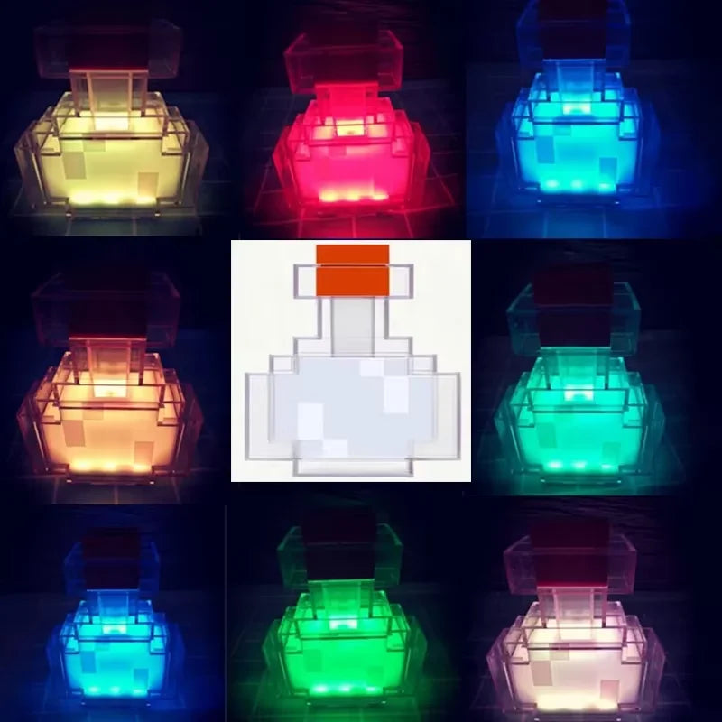 Veilleuses LED Marronnier Torche de 11,5 Pouces, Rechargeables par USB, Lampe de Table, Décoration de Salle de Jeu, Cadeaux d'Anniversaire pour Enfants, Lampes Jouets
