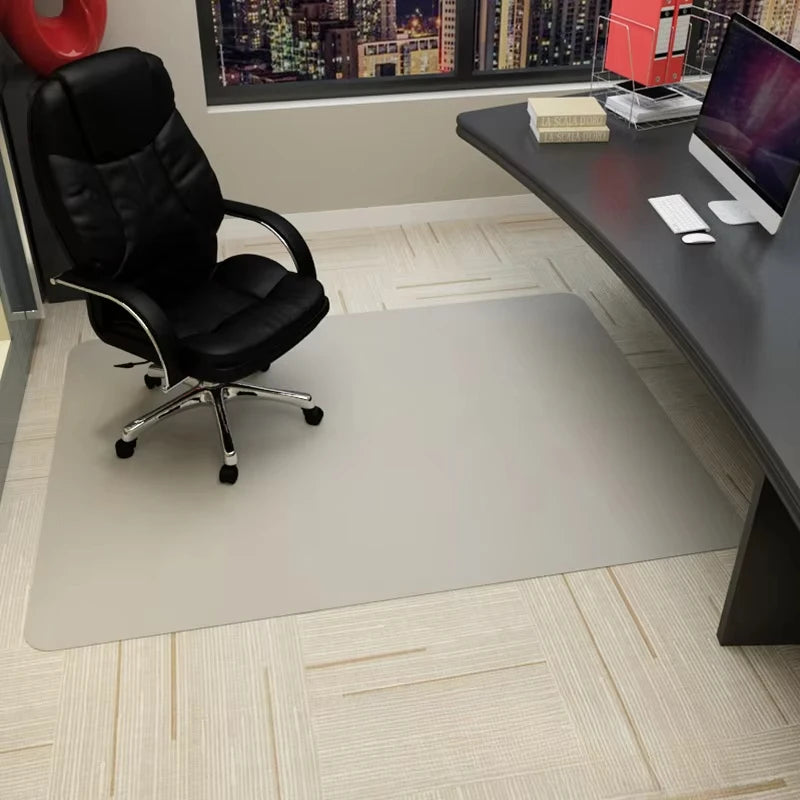 Alfombrilla VIKAMA para silla de oficina con alfombra, antideslizante, resistente al desgaste, protector de suelo para oficina, hogar, estudio, decoración del hogar