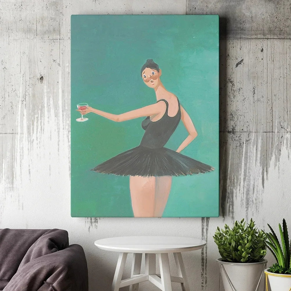 Classic Vintage Wall Art, Kanye West Beautiful Ballerina, HD Canvas Print Poster, Home Living Room Bedroom Decoration