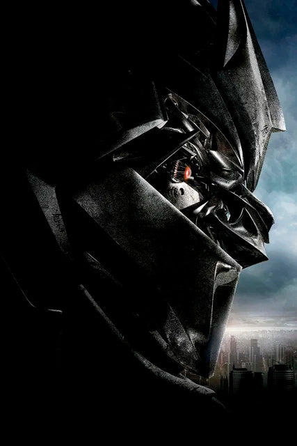 El póster clásico original de la película Transformers: Impresión y pintura en lienzo para dormitorio, paisaje deportivo, oficina, decoración del hogar