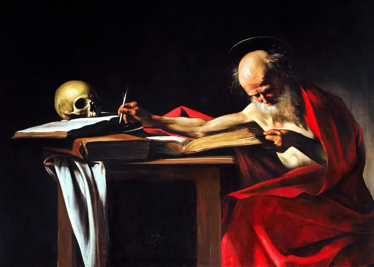 Classic, Vintage, Wall Art, Caravaggio Oil Painting, HD Canvas Printed Poster, Home Living Room Bedroom Decoration, Wall Art