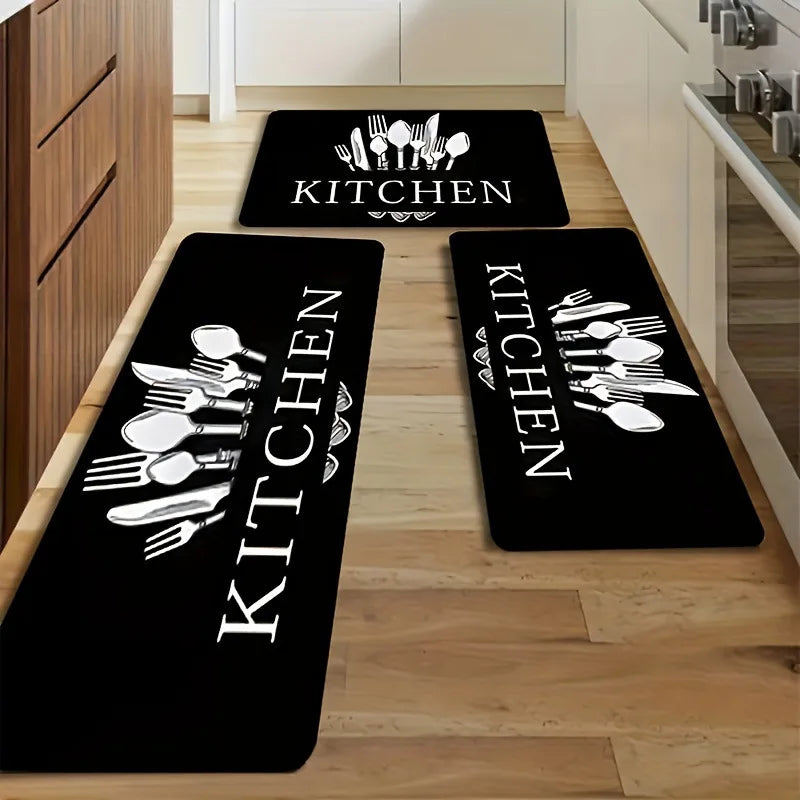 Alfombras de cocina VIKAMA, felpudos de entrada, alfombras largas para lavandería, alfombras de pasillo, decoraciones para el hogar