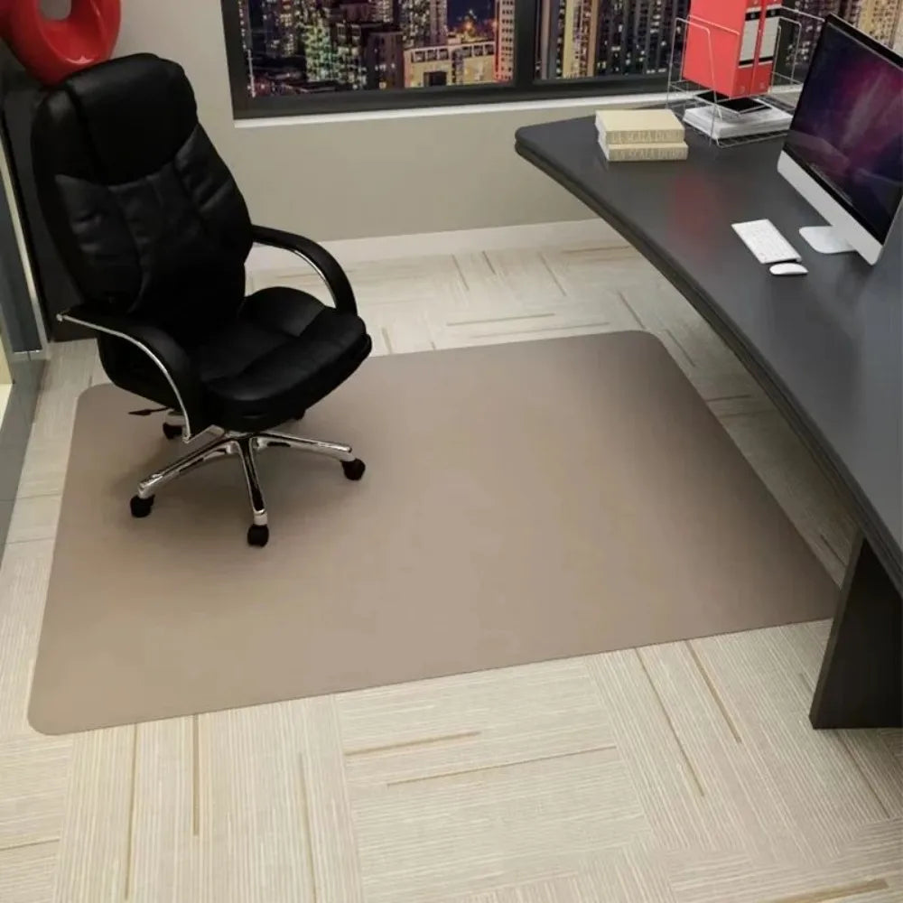 VIKAMA Tapis de protection de sol antidérapant pour chaise de bureau à domicile et d'étude Accessoire de décoration d'intérieur durable