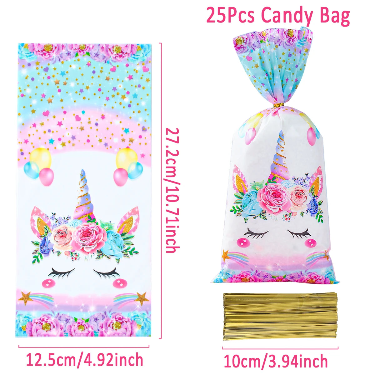 Cajas de regalo de unicornio, decoración de fiesta de cumpleaños, cajas de recuerdo de fiesta de unicornio para niños, suministros de decoración de fiesta de cumpleaños para baby shower
