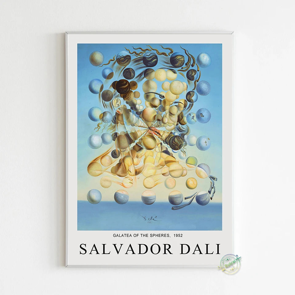 Salvador Dalí Surrealismo Póster Arte de Pared Lienzo Pintura Pósteres e Impresión Imagen para Sala de Estar Decoración del Hogar Regalo