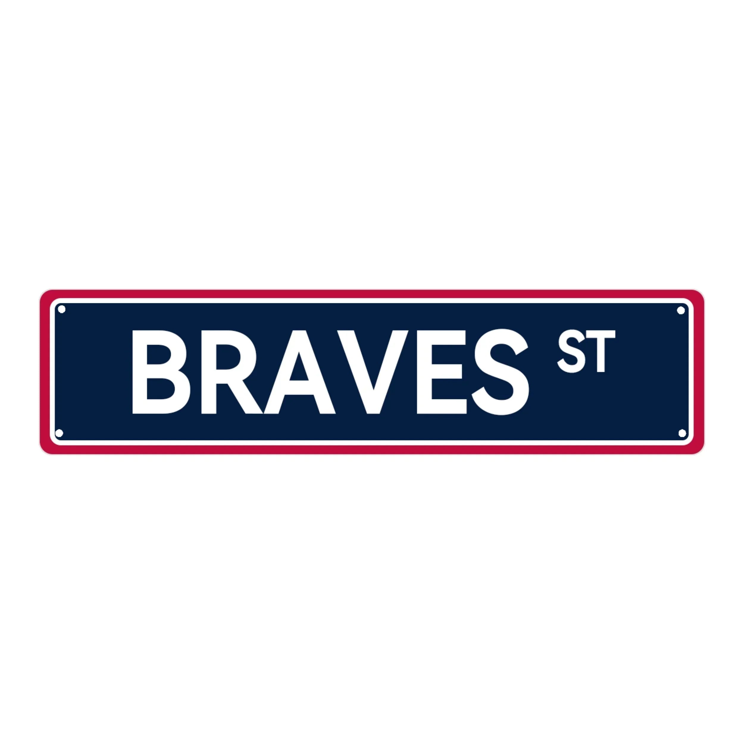 BrandName Aluminum Cheerleading Sign | Cheerleader St Princess St | Vintage Funny Street Decor for Home Club Walls