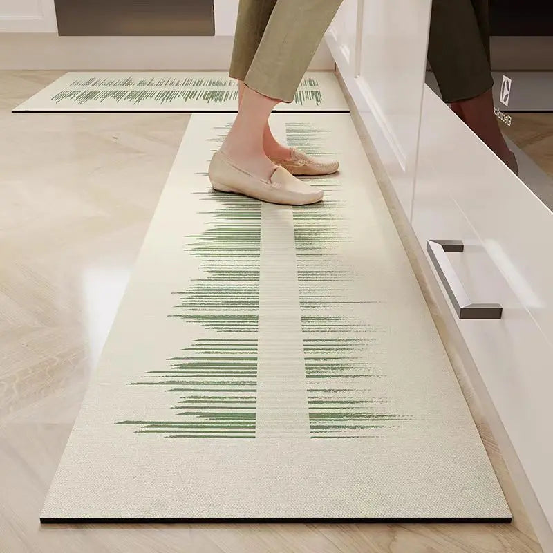 Alfombrilla de Diatomita Antideslizante, Absorbente de Agua y Aceite, para Puerta de Cocina VIKAMA, Alfombrillas Absorbentes para Baño