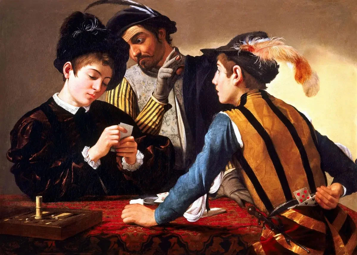Classic, Vintage, Wall Art, Caravaggio Oil Painting, HD Canvas Printed Poster, Home Living Room Bedroom Decoration, Wall Art