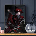 Dessin animé H-Hazbin H-Hotel Intrigue Comédie Affiche Murale Imprimée Imperméable Décoration Esthétique Maison Salon Chambre Bar