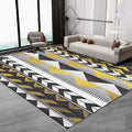VIKAMA Nordic Simple Alfombra Sala de estar Mesa de centro Franela Alfombra grande Antideslizante Dormitorio Mesita de noche Alfombrilla Decoración del hogar