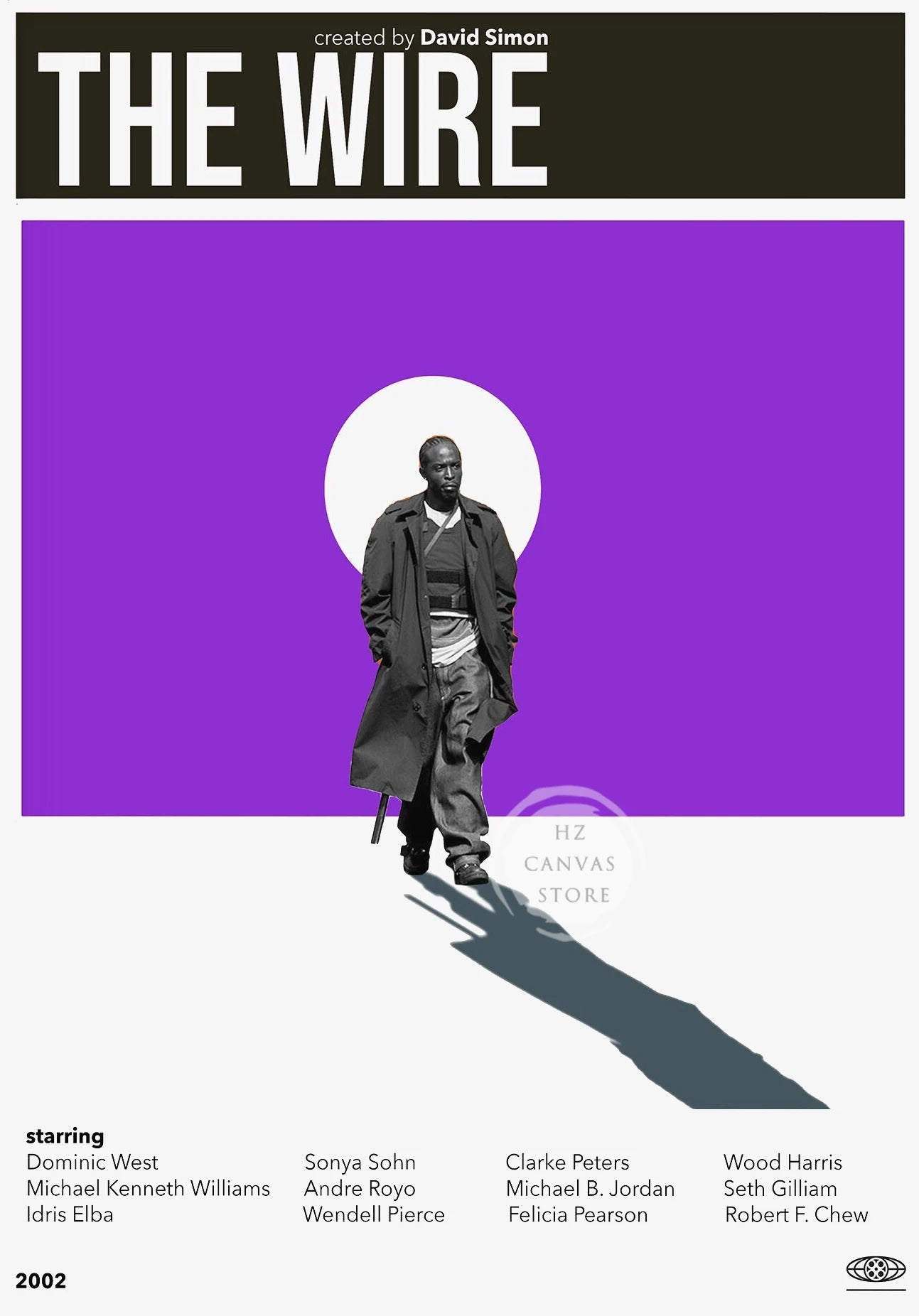 Minimalist Movie Poster Dirty Harry/The Wire/Homeland Classic TV Shows Art Print Vintage Canvas Painting Wall Decor Home Decor