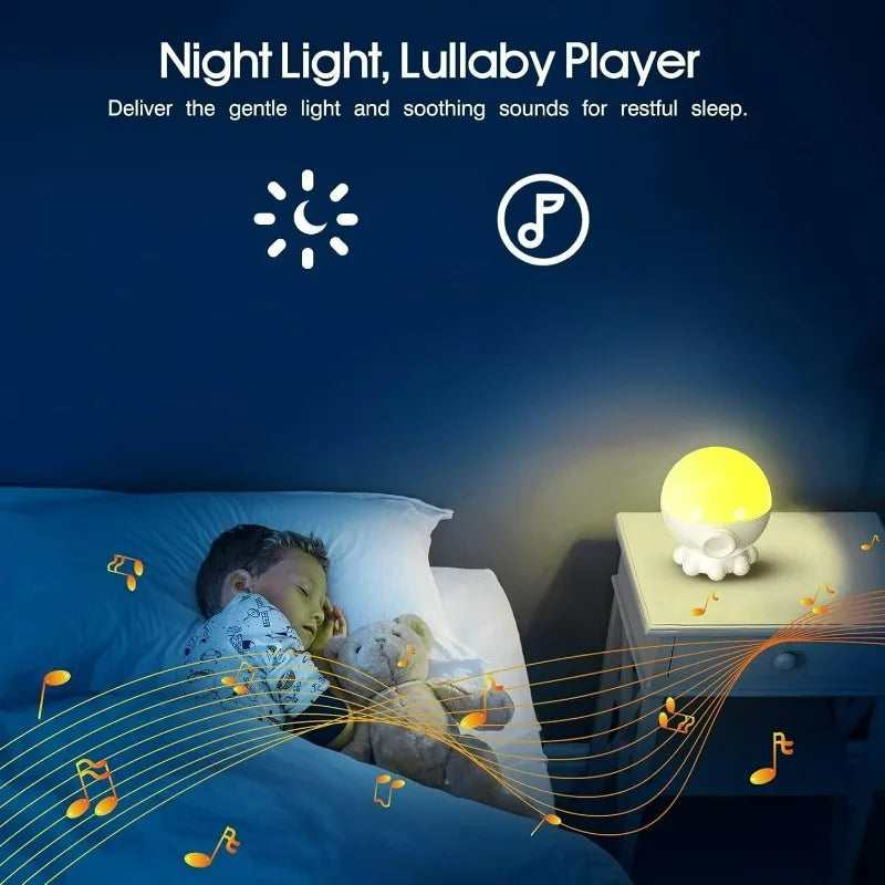 Luz nocturna de pulpo medusa con control remoto, luz de proyección giratoria de 360 grados, luz de música para el hogar, dormitorio